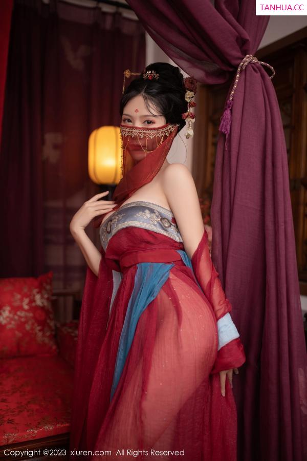 陈若依 抖娘利世 [XiuRen]高清写真图 2023.01.18 No.6154 利世 古装美腿第9张图片